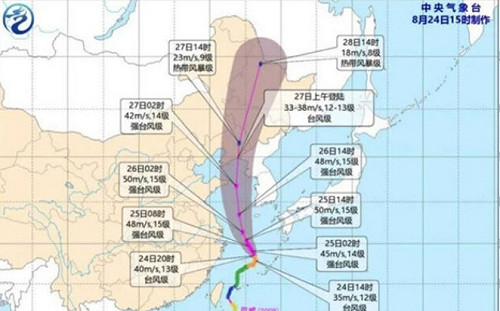 巴威恐成中國東北史上最強颱風  網引華春瑩名句:暴風雨來得太猛烈
