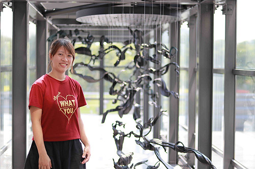 黃偉茜用陶土寫日記 邀觀眾揮筆畫生活地圖