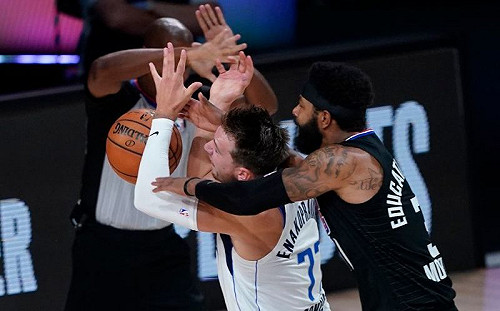 NBA／又被快艇悍將從後暗算　Doncic：我還能說什麼？