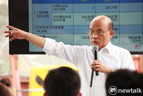 桃園鐵路地下化中央扛責75％ 蘇貞昌要求與桃園捷運同時施工