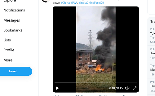 網傳台灣擊落SU-35？ 國防部駁斥：子虛烏有的假訊息