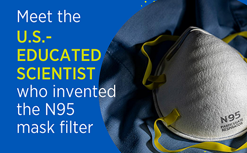 N95口罩發明人 AIT介紹台灣科學家蔡秉燚