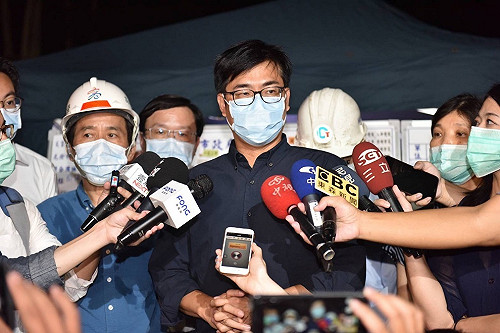 乙烯外洩第一時間動起來！陳其邁指示釐清原因追究責任