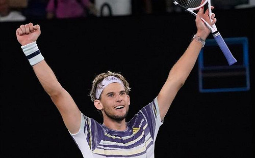 網球／3盤橫掃對手　Thiem生涯第4度闖進大滿貫決賽