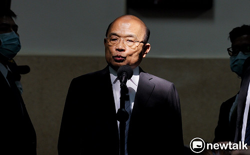 (影)蘇貞昌臉書發影片重申：政府不倒，勞保就不會倒