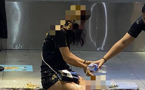 北市信義區女子遭潑穢物  警掌握特定犯嫌