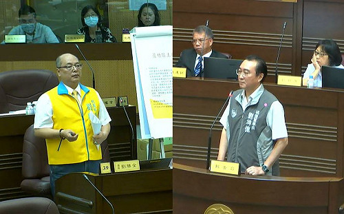 爆料桃捷圖利疑雲  桃議員劉勝全宣示不自殺聲明