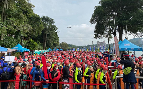 萬人泳渡日月潭38年 吳敦義 : 我首先創辦的