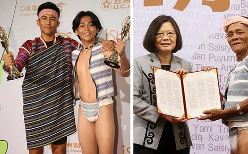 原民穿族服領金鐘獎 伍麗華淚讚：多麼了不起的年輕人