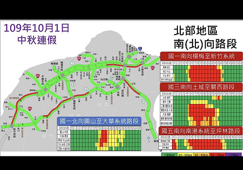 快訊》塞車囉！連續假期首日高乘載結束 午後車流量開始增多
