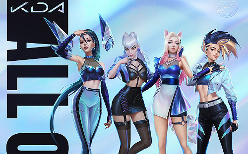 《英雄聯盟》全力出擊！K/DA出道首張單曲《ALL OUT》11月6日正式推出