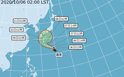 雨彈灌1週！輕颱昌鴻向西徘徊 不排除逼近台灣