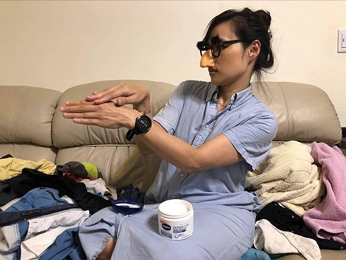 網紅攜子打疫苗！宅女小紅：小孩打公費  大人打自費最快