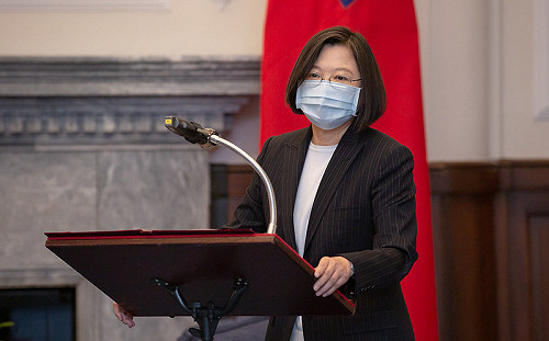 蔡英文期盼攜手在美國的台商 協助促成台美BTA的簽署