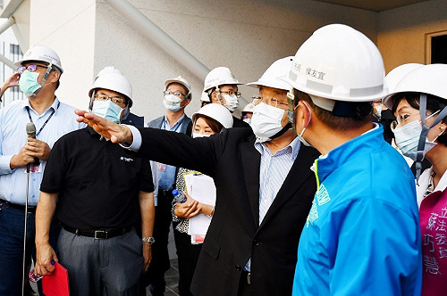 視察國家影視聽中心場館 蘇揆：2期經費中央全額負擔