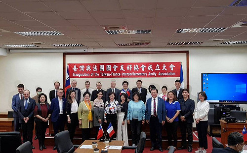 法國6跨黨派國會議員明日訪台 創歐洲單一國家國會兩院3個月內先後到訪紀錄