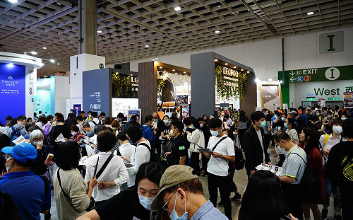 疫情影響 台北國際旅展參觀人次明顯減少