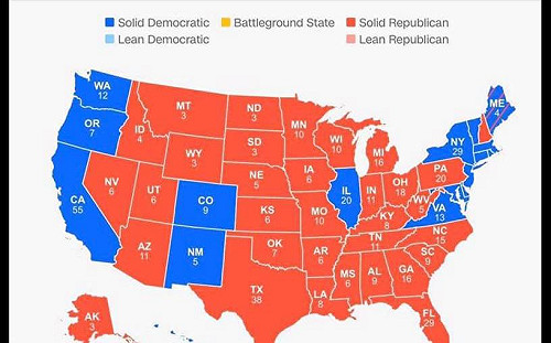 估投票率上看65%  名嘴:川普終得326張票大勝