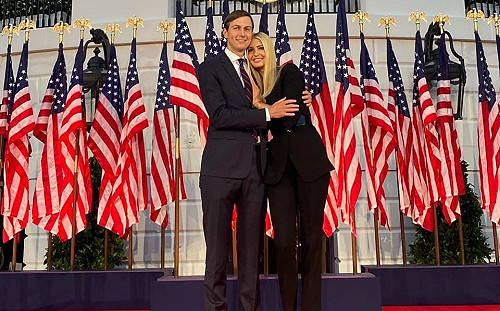 伊凡卡夫婦未遵守防疫規定遭投訴  三名孩子悄悄轉學