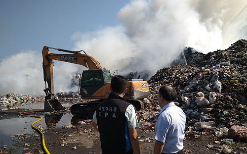 草屯掩埋場火警！南投垃圾再受關注 環保署要縣府積極面對