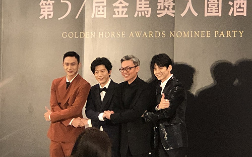 金馬酒會男主互別苗頭！李國煌不敢裸露 笑問：比腹肌拿獎嗎？