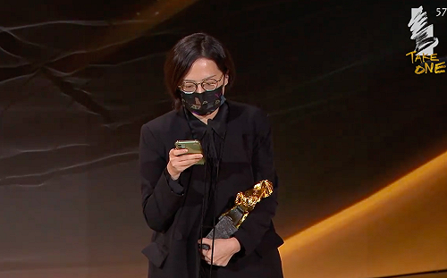 夜更奪金馬最佳劇情短片  感言聲援12港人