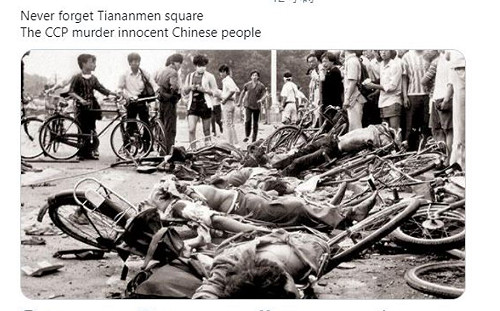 推特拒刪趙立堅諷澳洲假圖  網友火大貼 「天安門」出征戰狼