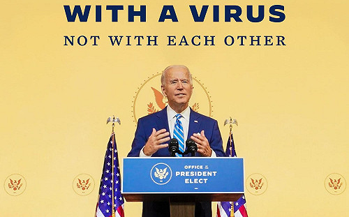 拜登與佛奇再續防疫緣 稱上任將發布百日口罩令