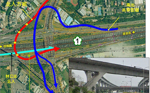 林口交流道增設2匝道定案  侯友宜:盼盡速動工