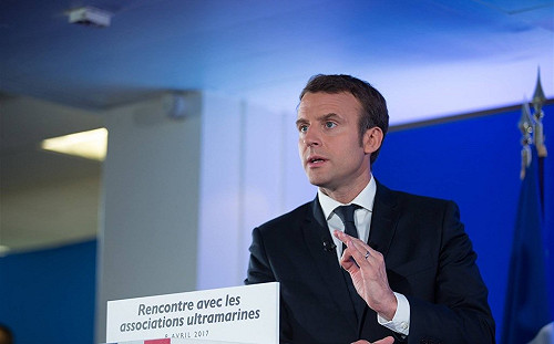 (影)馬克宏受訪談維吾爾人困境 籲中國關閉集中營