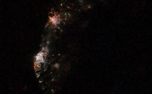 日籍太空人大秀高雄台南夜景照 陳其邁：回地球後歡迎來訪