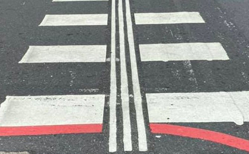 斑馬線多出三條直線？內行曝功用