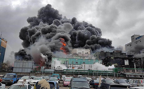 製藥國家隊旭富藥廠驚傳爆炸起火 目前2人重傷送醫 化災小組已進駐