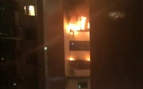 國父紀念館旁住宅大樓惡火奪2命！7旬老翁慘成焦屍、妻遭嗆暈不治