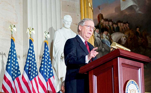 川普可望安全下莊? 共和黨參院領袖：拜登就職典禮前不審彈劾案