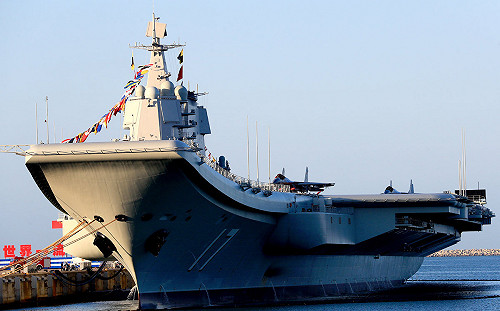 中共「山東號」航母穿越台海  解放軍囂張嗆：還會再來