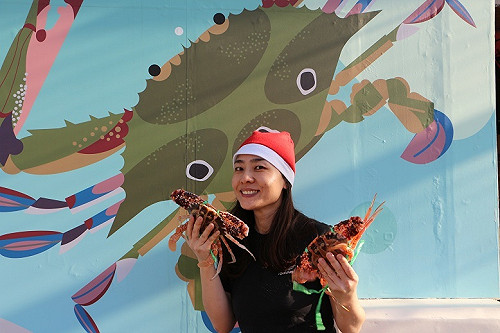 龜吼漁夫市集歡慶耶誕節  拍照打卡送限量耶誕帽