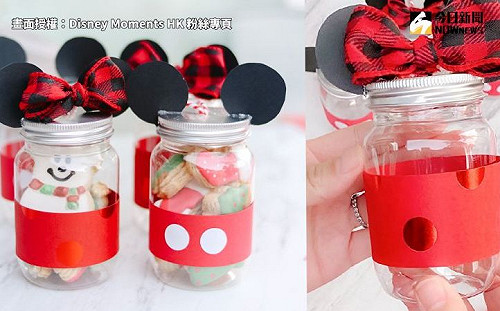 (影)DIY米奇造型罐 聖誕應景小禮輕鬆做