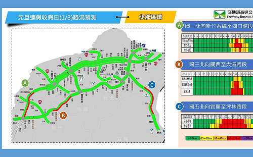 時速不到40公里！國道現北返車潮 高公局：國5預計塞到23點
