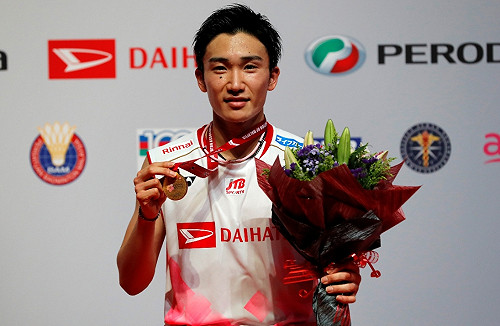 日球王桃田賢斗確診 日本、中國退羽球賽 史上第一次兩國未參加