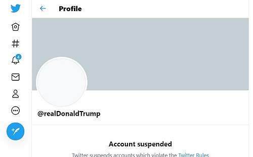 禁川普不禁惡名昭彰獨裁者   推特股價崩跌10%