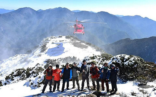 跑50家電器行！林佳龍貼心送暖爐上玉山  觀測員大讚很有心