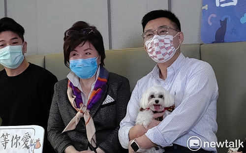 國民黨辦動物日  張育美愛犬「LULU」也亮相