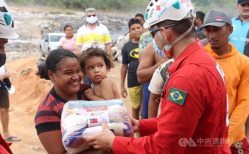 台灣助巴西紅十字會推動濟貧計畫