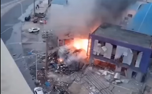 （影）大連爆炸釀3死8傷 現場滿目瘡痍如戰場