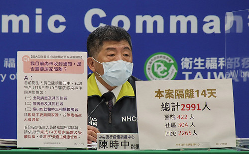 武漢肺炎》被批部桃防疫失守  陳時中：被射箭不會有怨言！