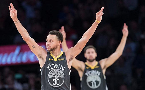 浪花兄弟連線  柯瑞出手K湯便知進球