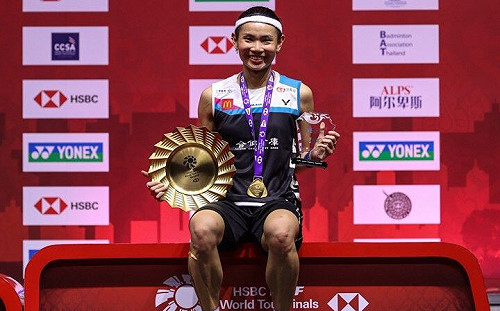 贏球的當下 小戴為自己感動了兩秒