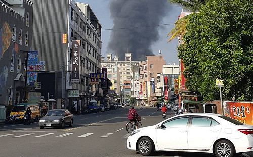 嘉義市青年街火警後續效應  黃敏惠：過年少放爆竹