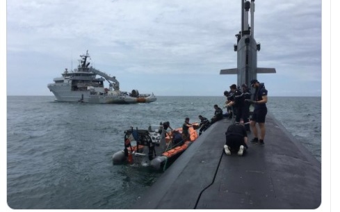 不甩中國  法國核子潛艇巡航南海